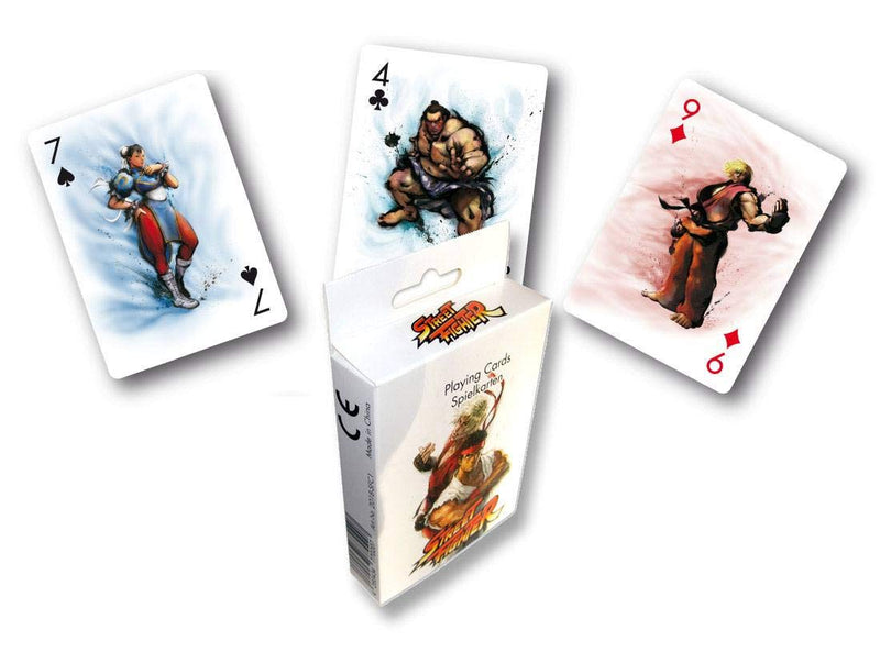 Sakami Merchandise Street Fighter 54 Playing Cards for Poker and Other Card Games