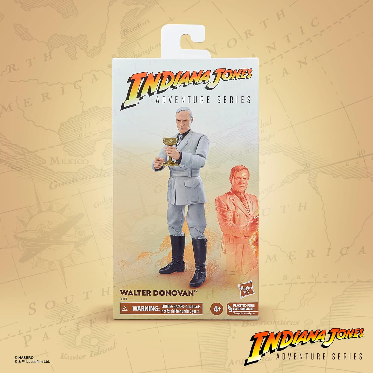 Indiana Jones Hasbro- Walter Donovan Fig 15 cm Indiana Jones Adventure Series (F6049