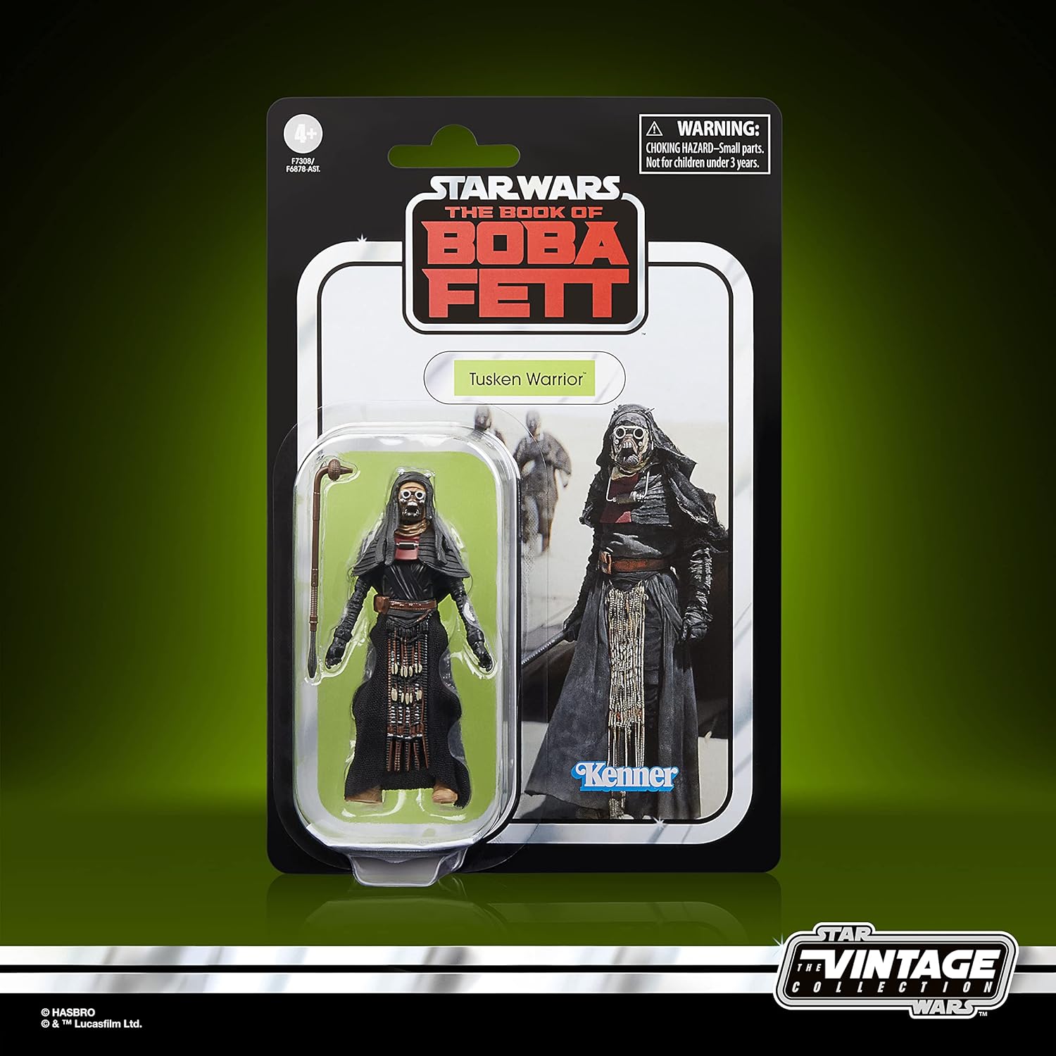 Star Wars The Vintage Collection Tusken Warrior, The Book of Boba Fett Collectible 9.5-cm Figure