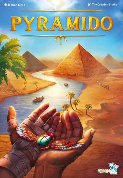 Synapses Games | Pyramido | Family Games | Ages 8+ | 2-4 Players | 45 Minutes Playing Time