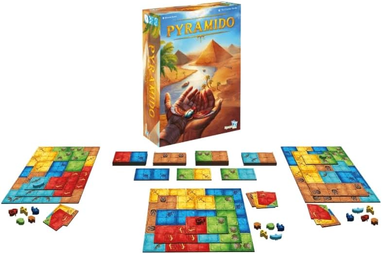 Synapses Games | Pyramido | Family Games | Ages 8+ | 2-4 Players | 45 Minutes Playing Time