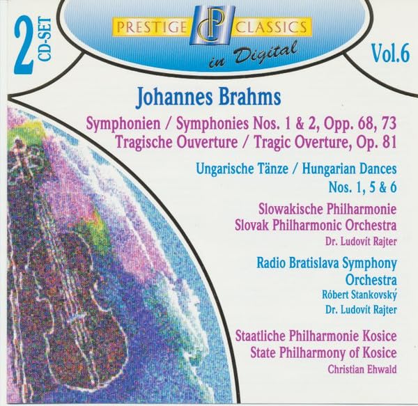 Not Found - Johannes Brahms - Sypphonien 1 & 2, Opp.
