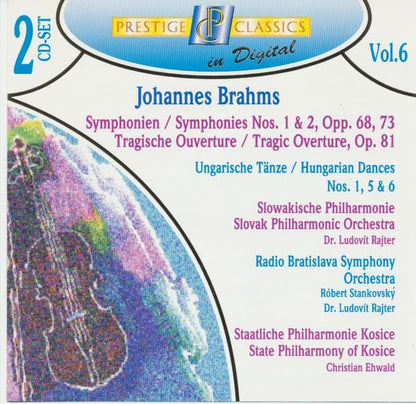 Not Found - Johannes Brahms - Sypphonien 1 & 2, Opp.