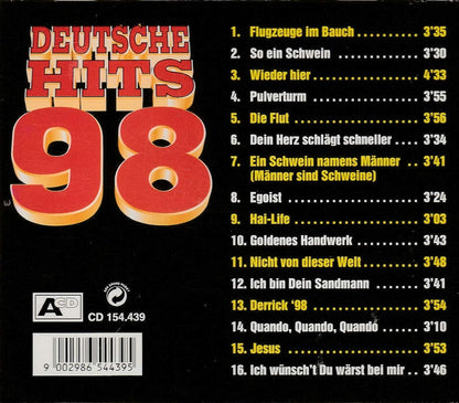 Deutsche Hits '98, Cover Version '98