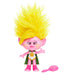 Mattel Trolls 3 Todos Juntos Rainbow HairTunes Muñeca Viva con pelo con luces y sonidos, capa y accesorios para peinar, inspirado en la película, juguete +3 años (HNF21