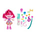 Mattel Trolls 3 Todos Juntos Hair-tastic Reina Poppy Muñeca con peine, purpurina y accesorios para el pelo, juguete +3 años (HNF25
