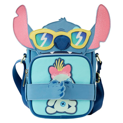 Disney by Loungefly sac à bandoulière Crossbuddies Lilo & Stitch: Stitch Beach Day