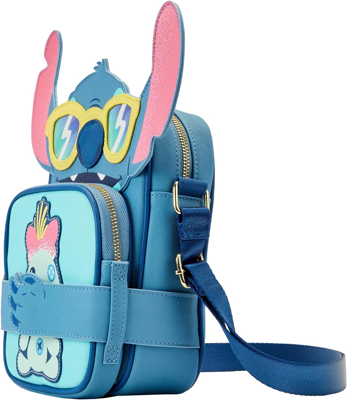 Disney by Loungefly sac à bandoulière Crossbuddies Lilo & Stitch: Stitch Beach Day