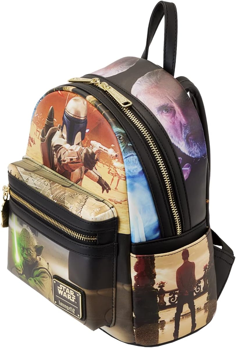 Loungefly Star Wars Episode II Attack of the Clones Scene Double Strap Shoulder Bag
