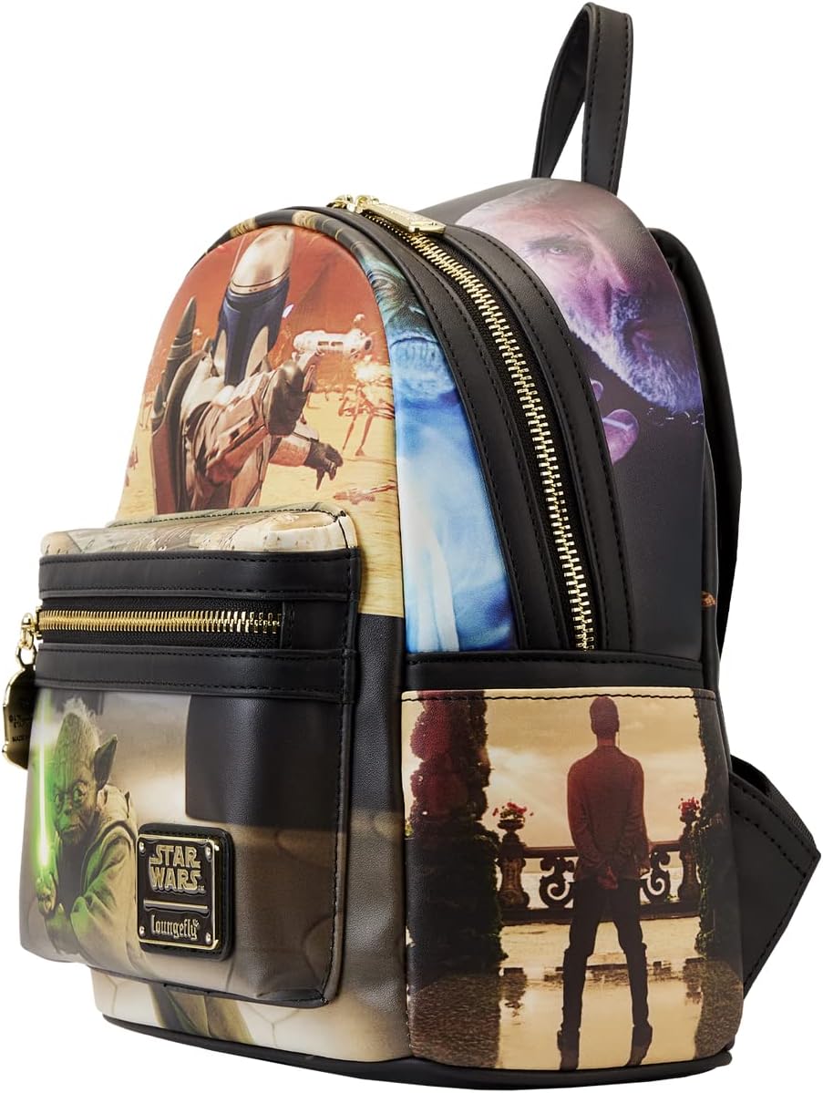 Loungefly Star Wars Episode II Attack of the Clones Scene Double Strap Shoulder Bag