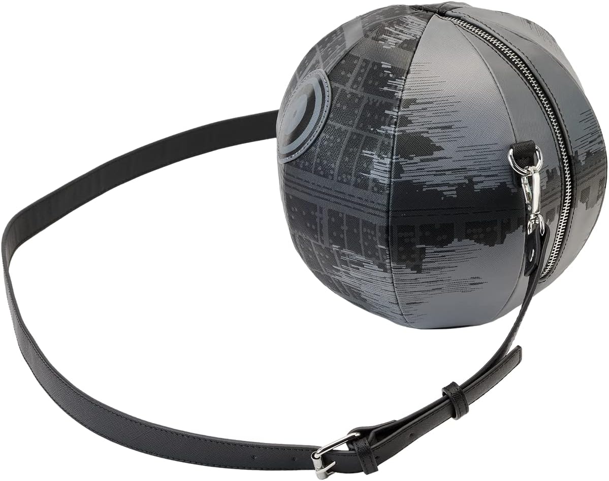 Loungefly Star Wars Return of the Jedi 40th Anniversary Death Star Figural Crossbody Purse