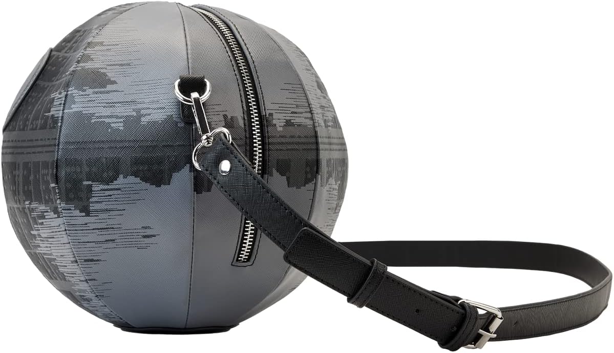 Loungefly Star Wars Return of the Jedi 40th Anniversary Death Star Figural Crossbody Purse