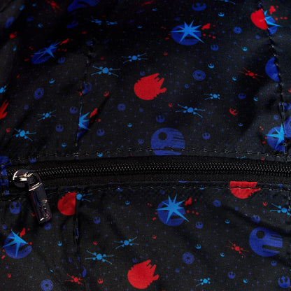 Loungefly Star Wars Return of the Jedi 40th Anniversary Death Star Figural Crossbody Purse