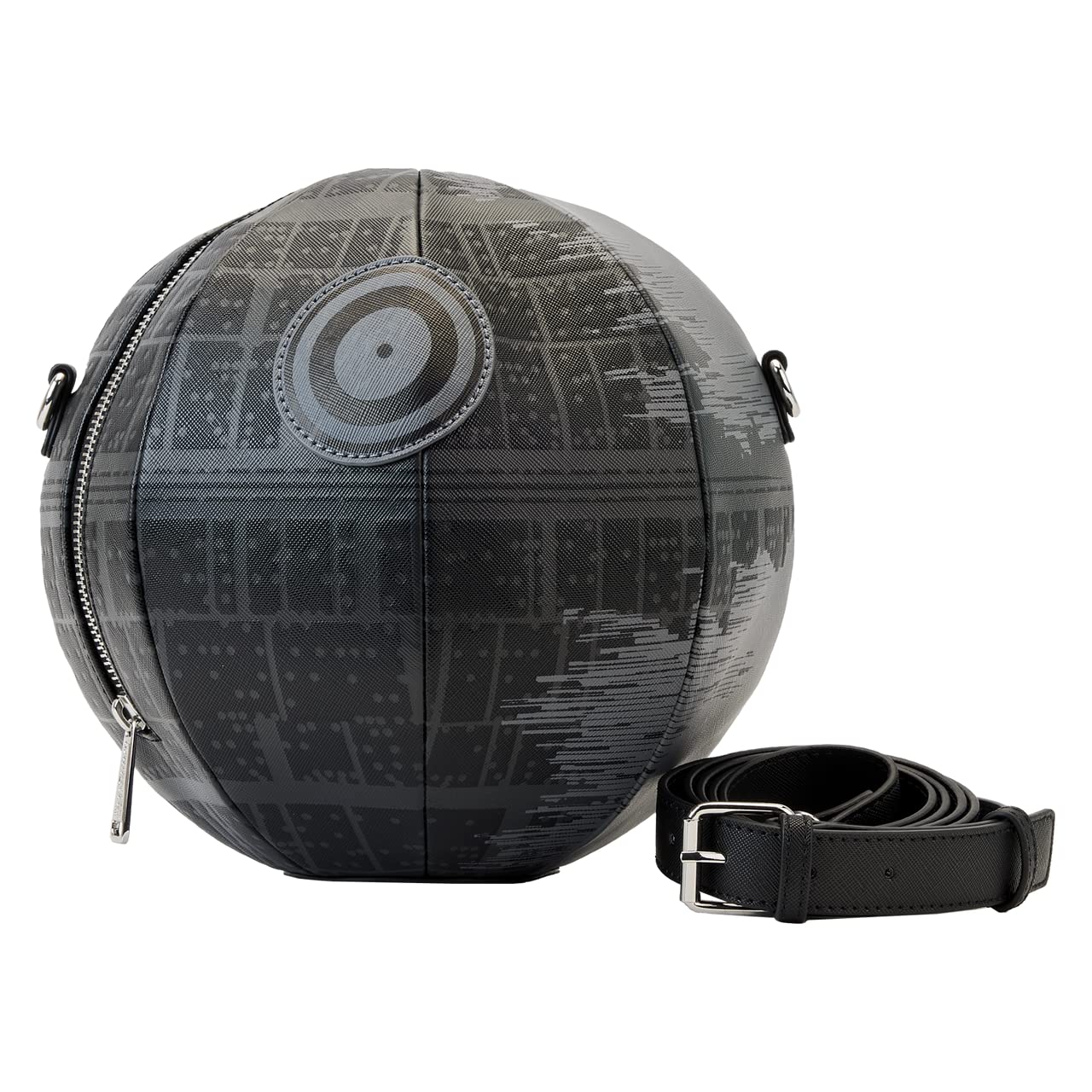 Loungefly Star Wars Return of the Jedi 40th Anniversary Death Star Figural Crossbody Purse