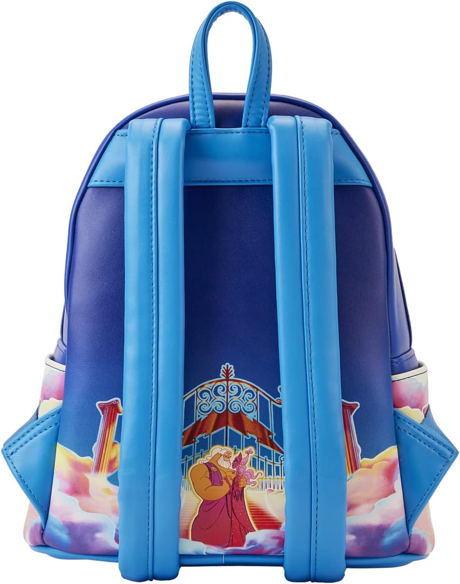 Loungefly Disney Hercules Mount Olympus Gates Double Strap Shoulder Bag Standard