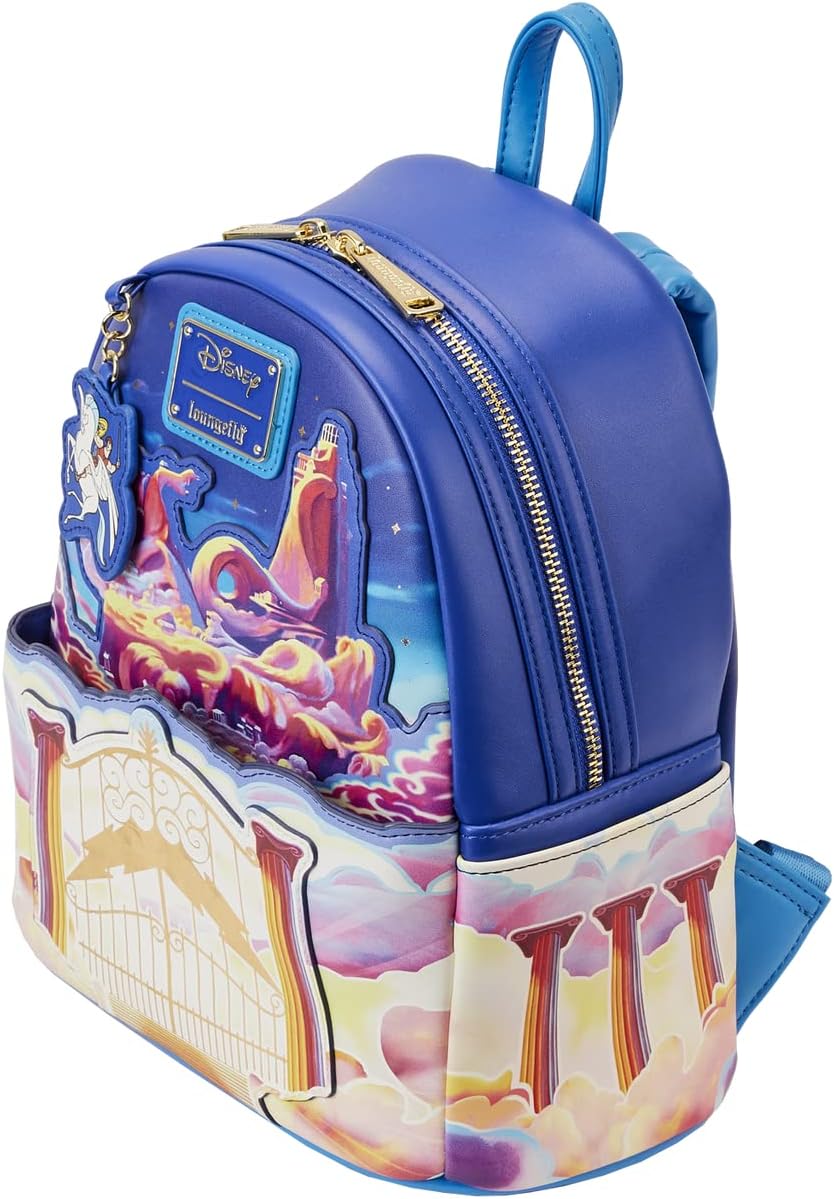 Loungefly Disney Hercules Mount Olympus Gates Double Strap Shoulder Bag Standard