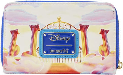 Loungefly Hercules Mount Olympus Golden Gates Zip Around Wallet, Multicolor, Zip Around Wallet