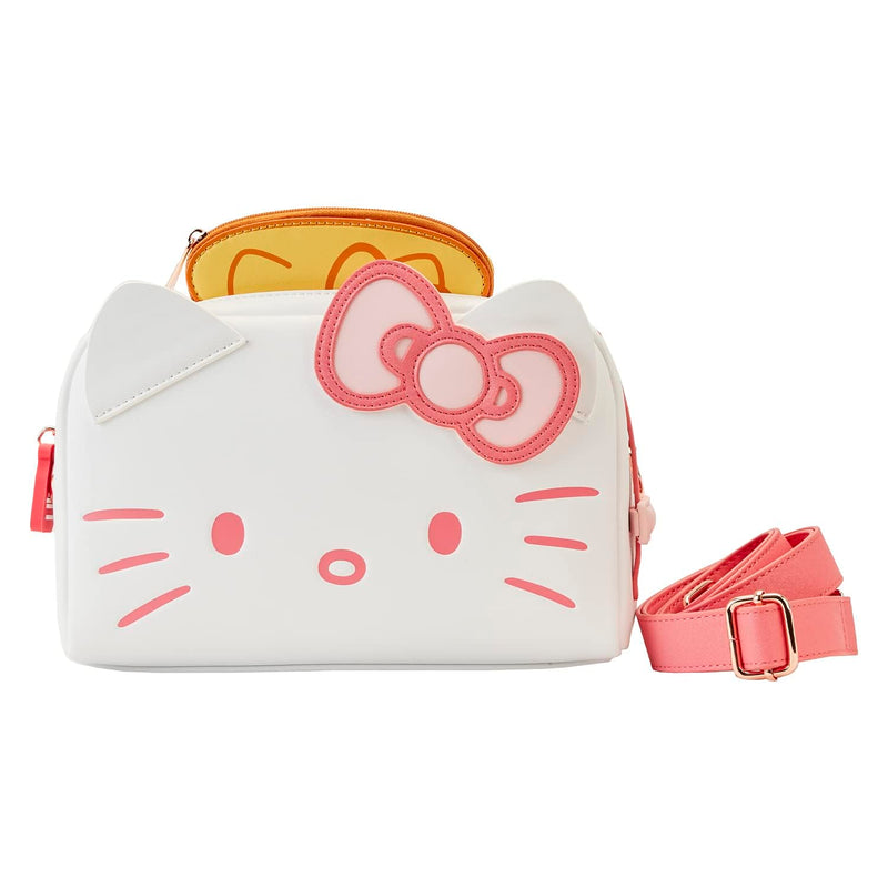 Loungefly Sanrio Hello Kitty Breakfast Toaster Crossbody Bag with Card Holder