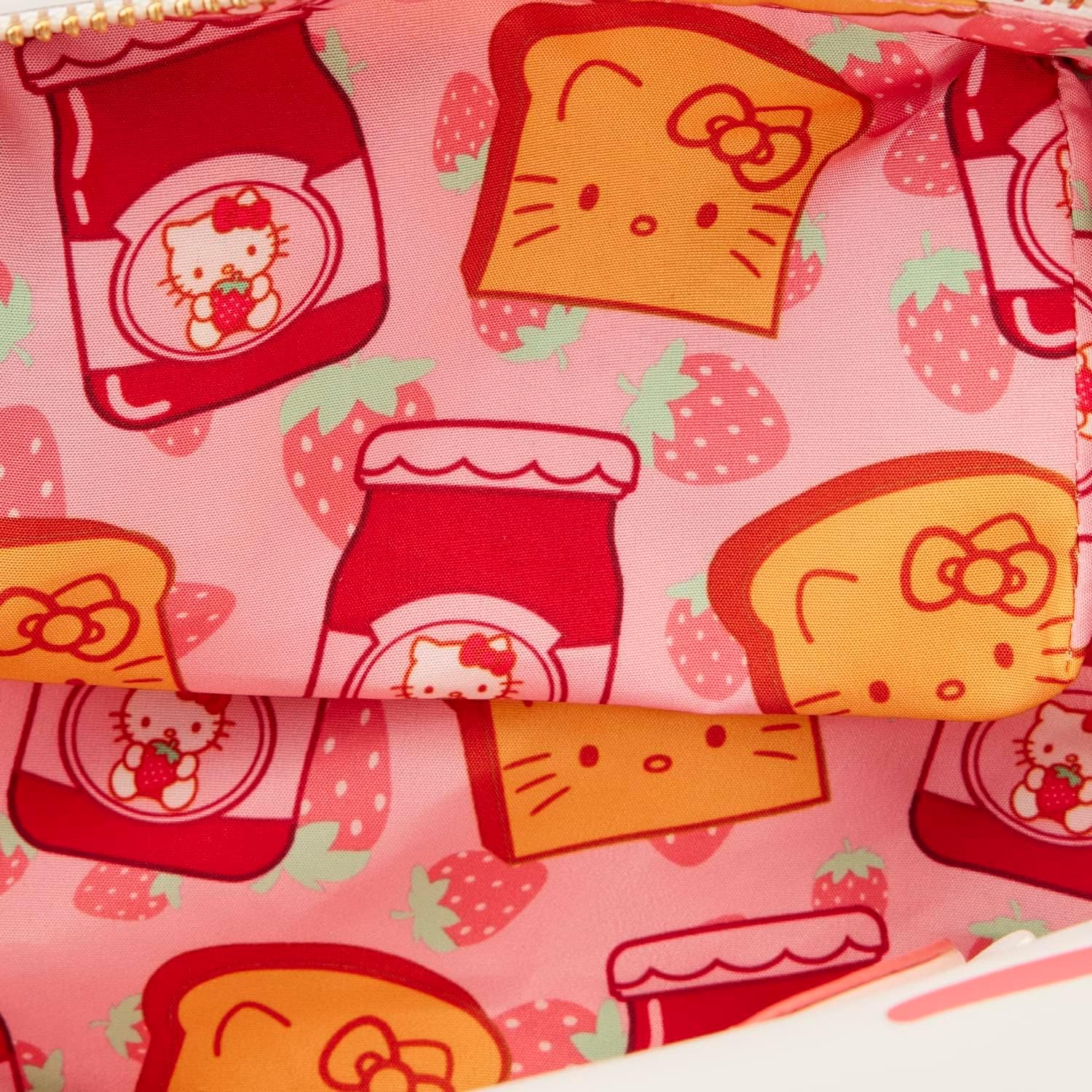 Loungefly Sanrio Hello Kitty Breakfast Toaster Crossbody Bag with Card Holder