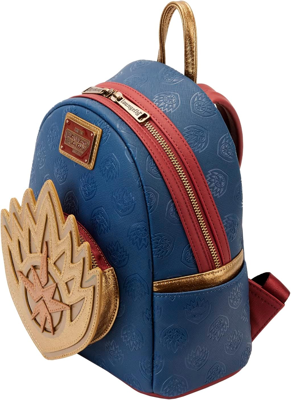 Loungefly Marvel Guardians of the Galaxy 3 Ravager Badge Double Strap Shoulder Bag Standard