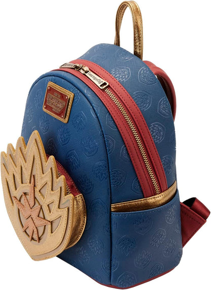 Loungefly Marvel Guardians of the Galaxy 3 Ravager Badge Double Strap Shoulder Bag Standard