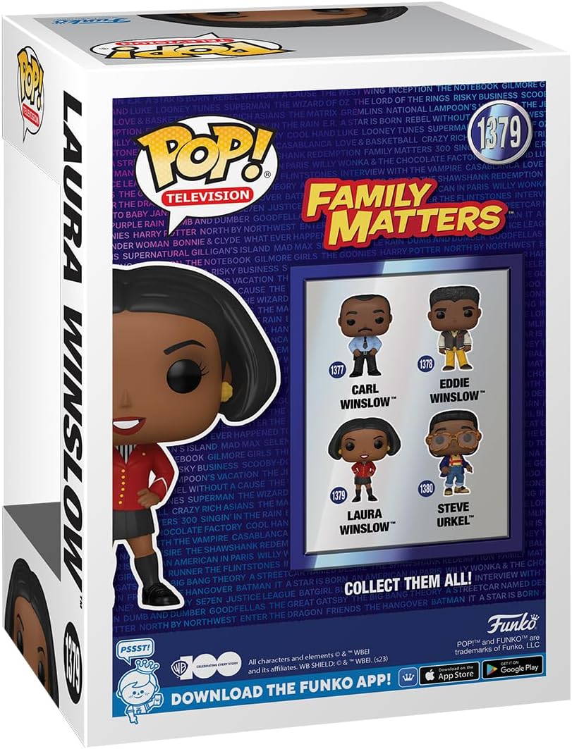 Funko POP! TV: Family Matters - Laura Winslow - Collectable Vinyl Figure - Gift Idea - Official Merchandise - Toys for Kids & Adults - TV Fans - Model Figure for Collectors and Display