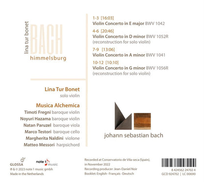HIMMELSBURG - VIOLIN CONCERTOS
