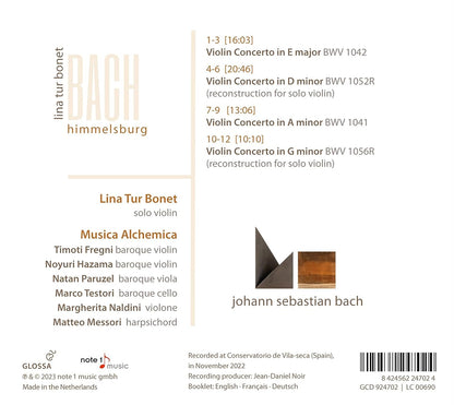 HIMMELSBURG - VIOLIN CONCERTOS