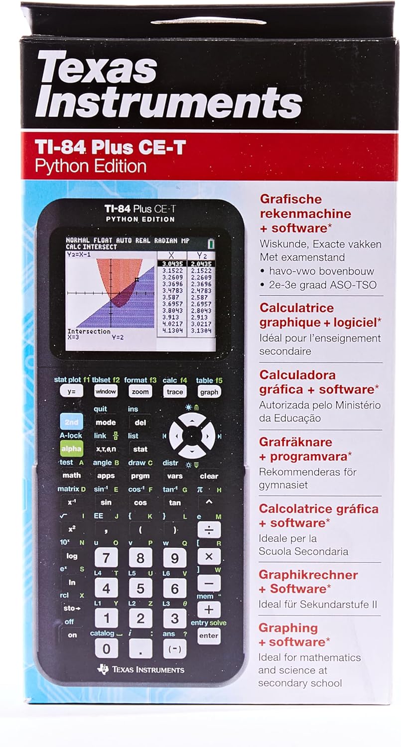 Texas Instruments - TI-84 Plus CE-T P Graphic Calculator