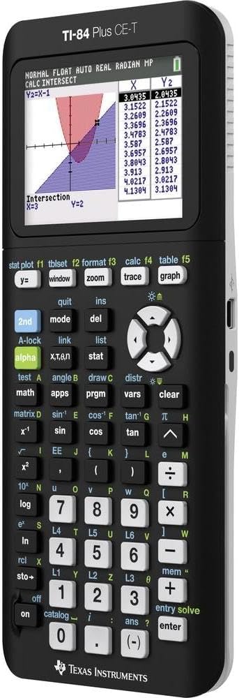 Texas Instruments - TI-84 Plus CE-T P Graphic Calculator