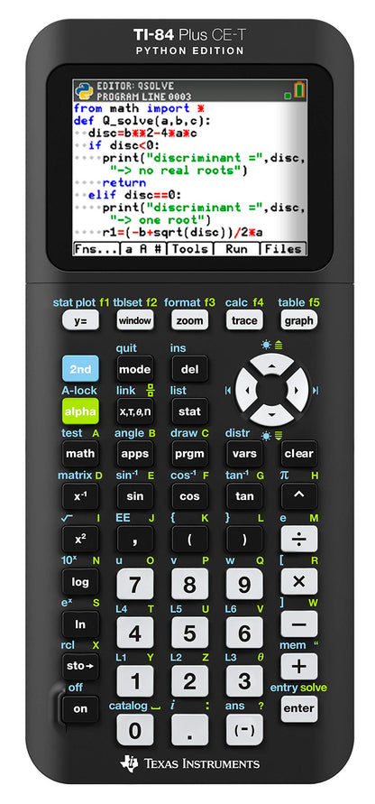 Texas Instruments - TI-84 Plus CE-T P Graphic Calculator