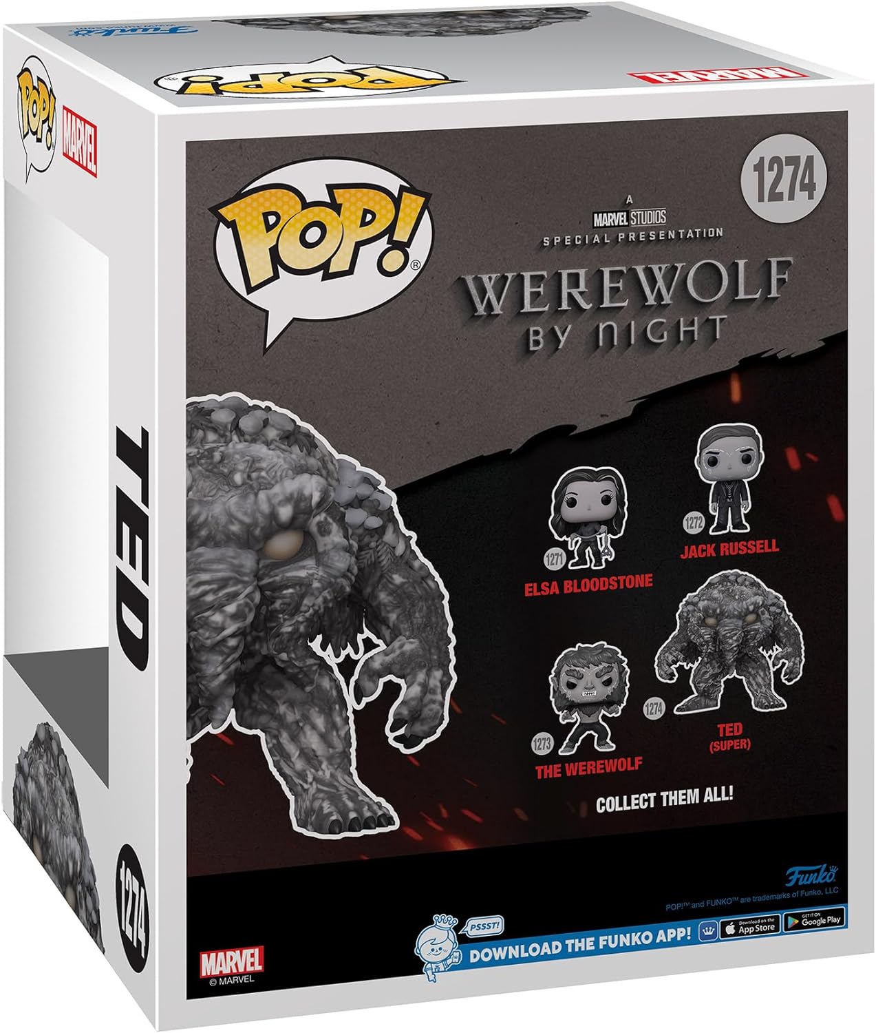 Funko Pop! Super: Werewolf by Night - Ted (Man-Thing
