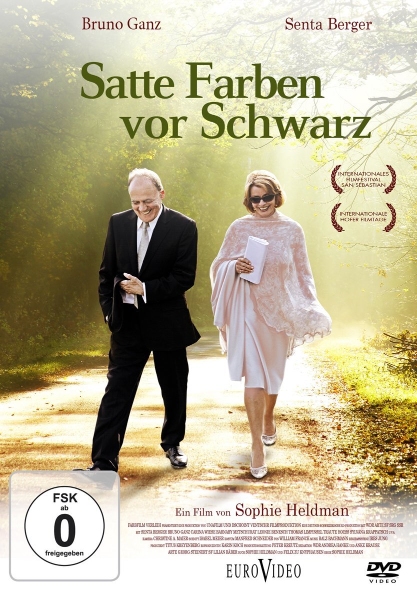 Satte Farben vor Schwarz
