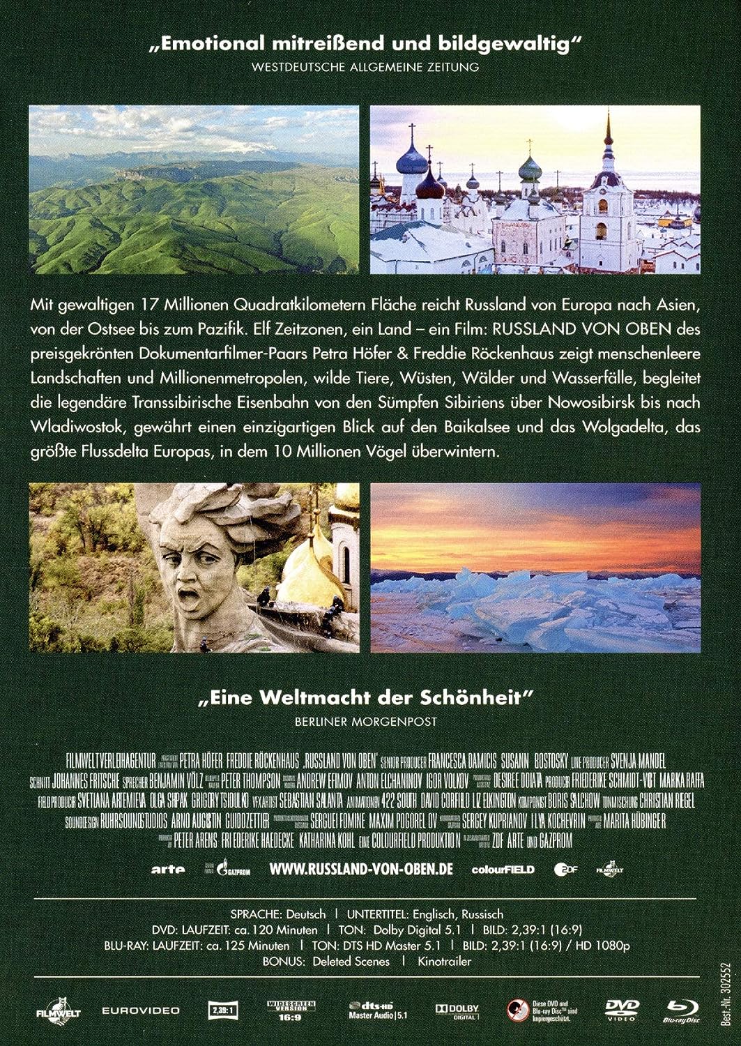RUSSLAND VON OBEN / BD + DVD - RUSSLAND VON OBEN/BD+DVD
