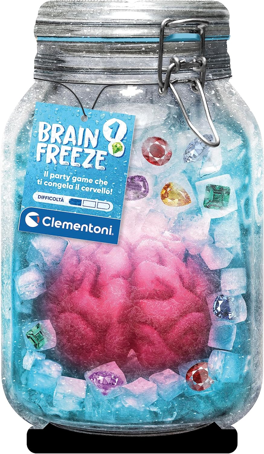 Clementoni Freeze 1-Gioco da Tavolo Brain Teaser, Cubi Rompicapo, Osservazione e Logica, 1-4 Giocatori-Made in Italy, Colore Italiano, 16780