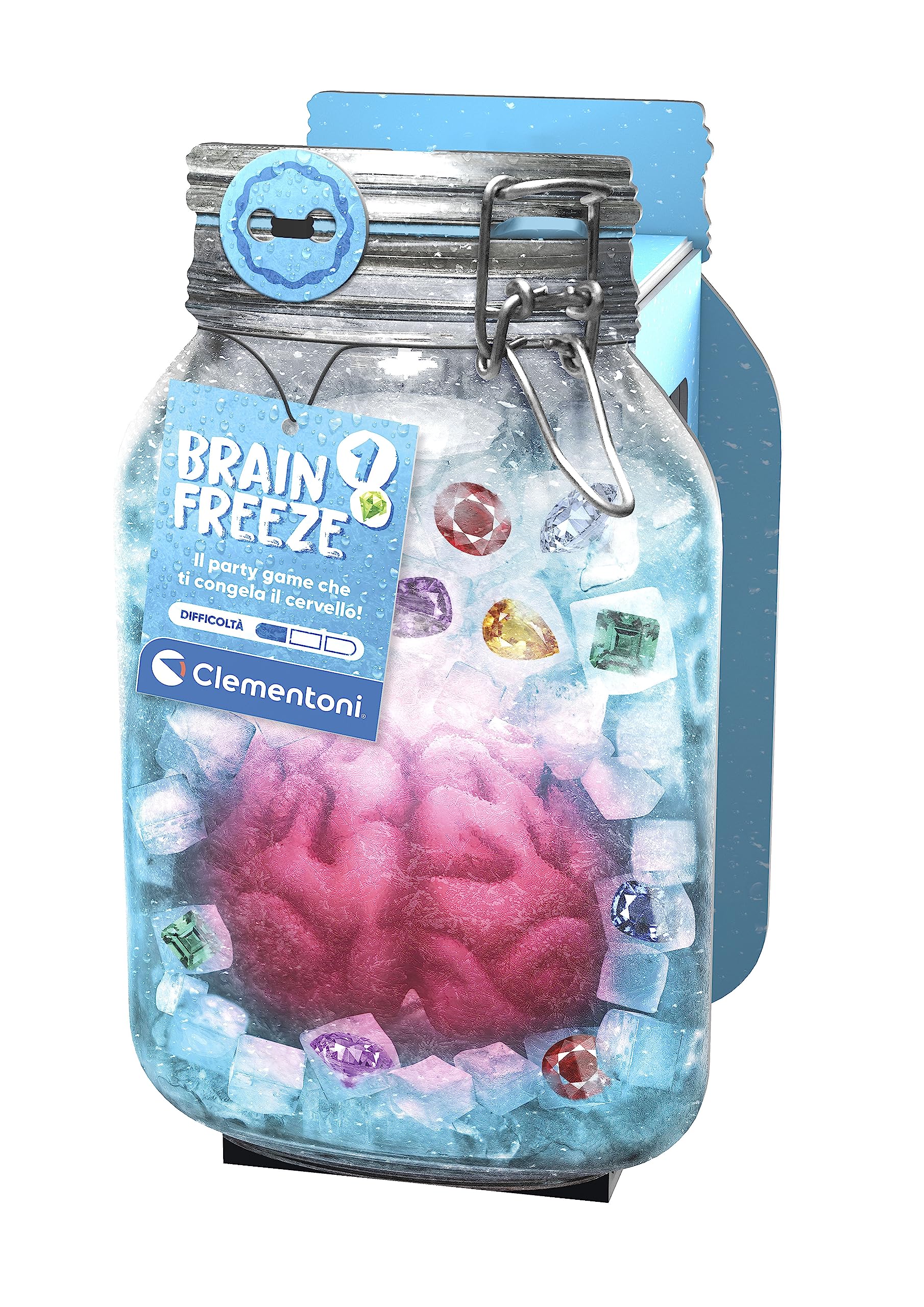 Clementoni Freeze 1-Gioco da Tavolo Brain Teaser, Cubi Rompicapo, Osservazione e Logica, 1-4 Giocatori-Made in Italy, Colore Italiano, 16780