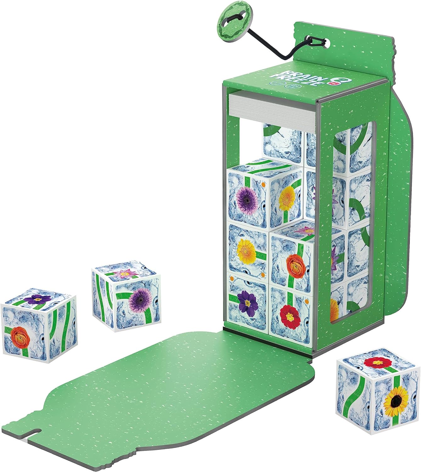 Clementoni Freeze 2-Gioco da Tavolo Brain Teaser, Cubi Rompicapo, Osservazione e Logica, 1-4 Giocatori-Made in Italy, Colore Italiano, 16781