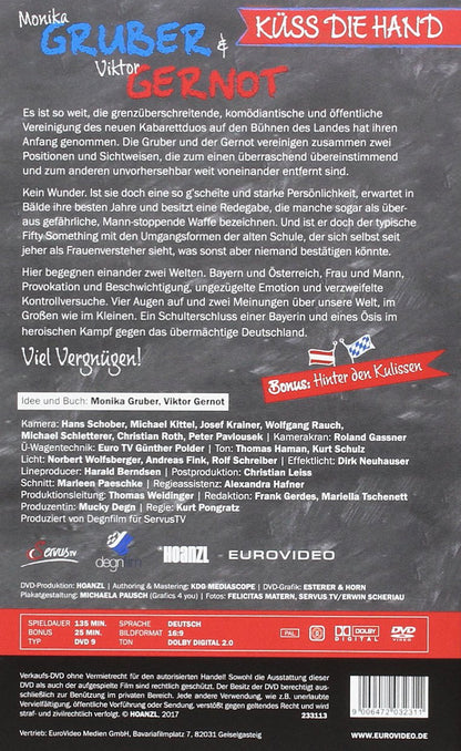 KUSS DIE HAND/DVD - KUSS DIE HAND/DVD