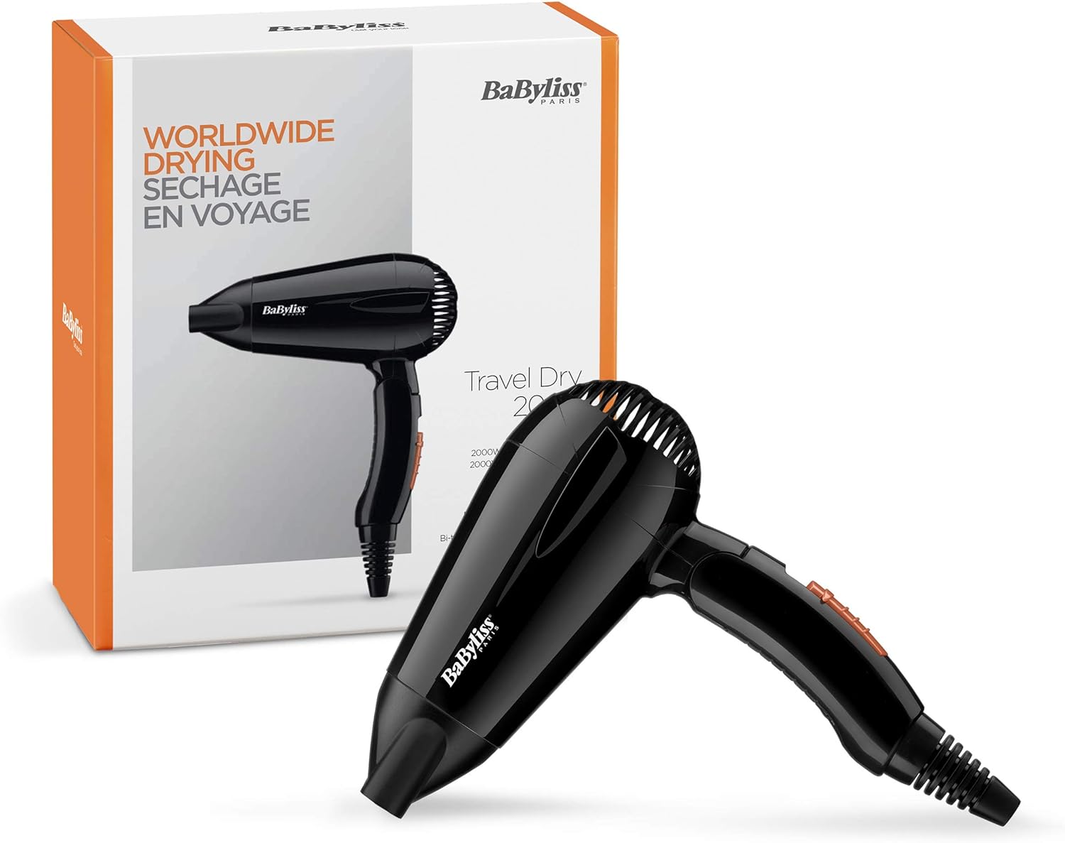 Hairdryer 5344E Babyliss Travel Dry 2000