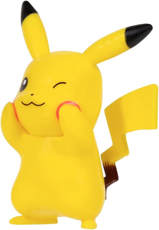 BANDAI - Pokémon - Clip 'N' Go Belt - 1 Belt, 1 Poké Ball, 1 Repeat Ball and 1 5 cm Figure Pikachu - Accessory for Dressing Up as a Pokémon Trainer - JW2720