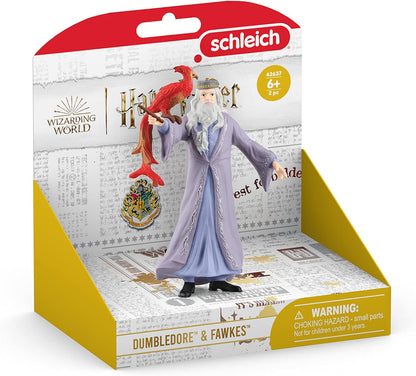Schleich - Harry Potter - Dumbledore & Fawkes (42637