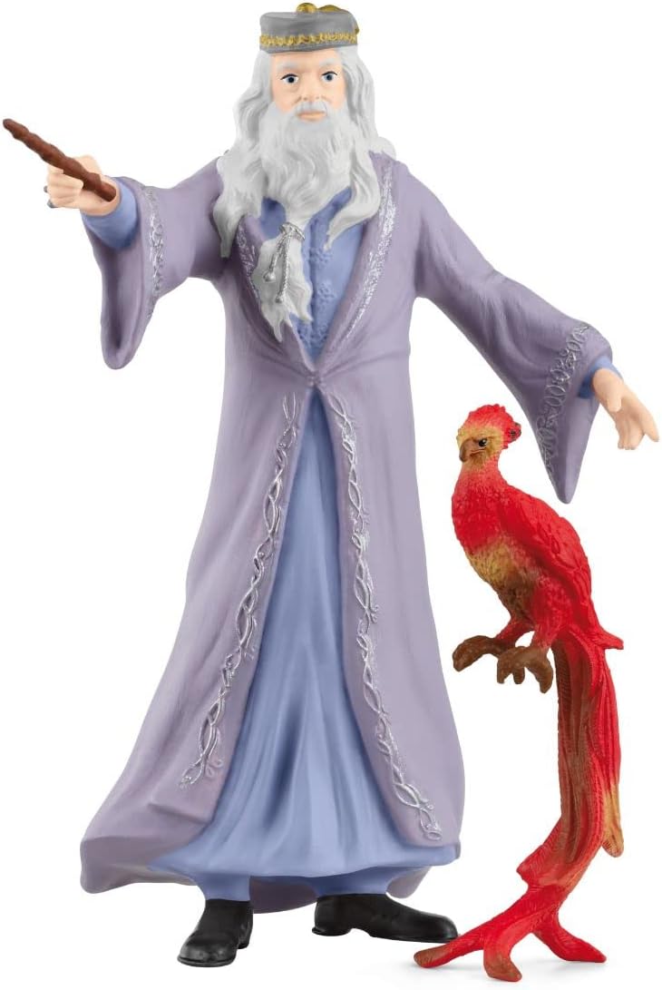 Schleich - Harry Potter - Dumbledore & Fawkes (42637