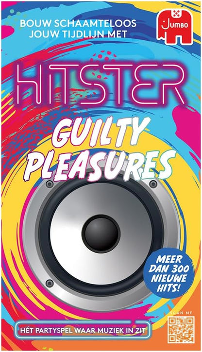 Jumbo - Hitster - Guilty Pleasures - Party game - Muziekspel - Actiespel - Kaartspel - Vanaf 16 jaar