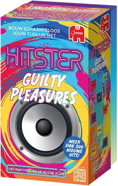 Jumbo - Hitster - Guilty Pleasures - Party game - Muziekspel - Actiespel - Kaartspel - Vanaf 16 jaar