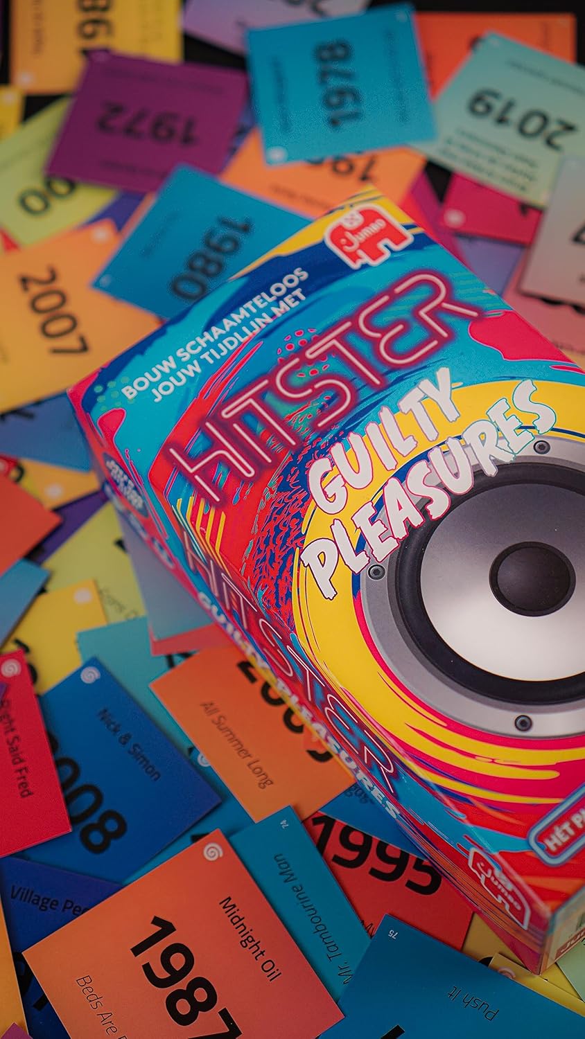 Jumbo - Hitster - Guilty Pleasures - Party game - Muziekspel - Actiespel - Kaartspel - Vanaf 16 jaar