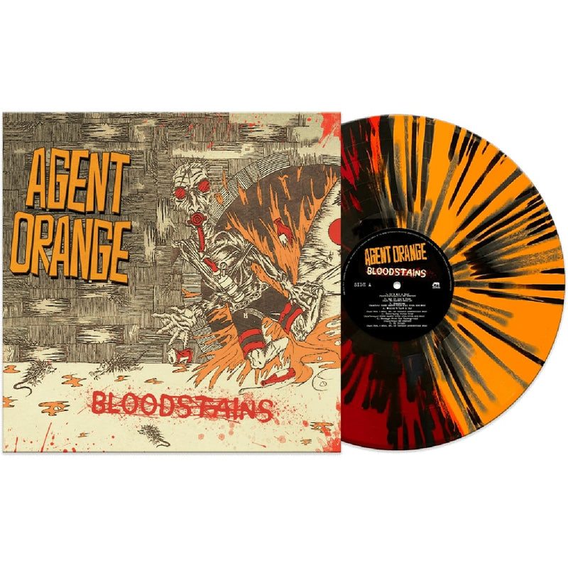 Bloodstains - Orange/red/black Splatter