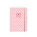 Matilda Moo 2024 Diary - A6 - Day a Page Layout - Elastic Closure - 80gsm Paper - Rose Gold Detail - Pink Pink 2024
