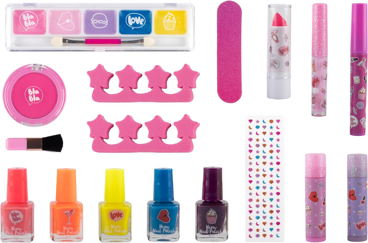 Create It! - 84512 - Complete make-upset voor meisjes - In draagbare koffer (16-delig