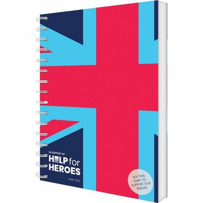 CAROUSEL CALENDARS Help For Heroes A5 Diary 2024
