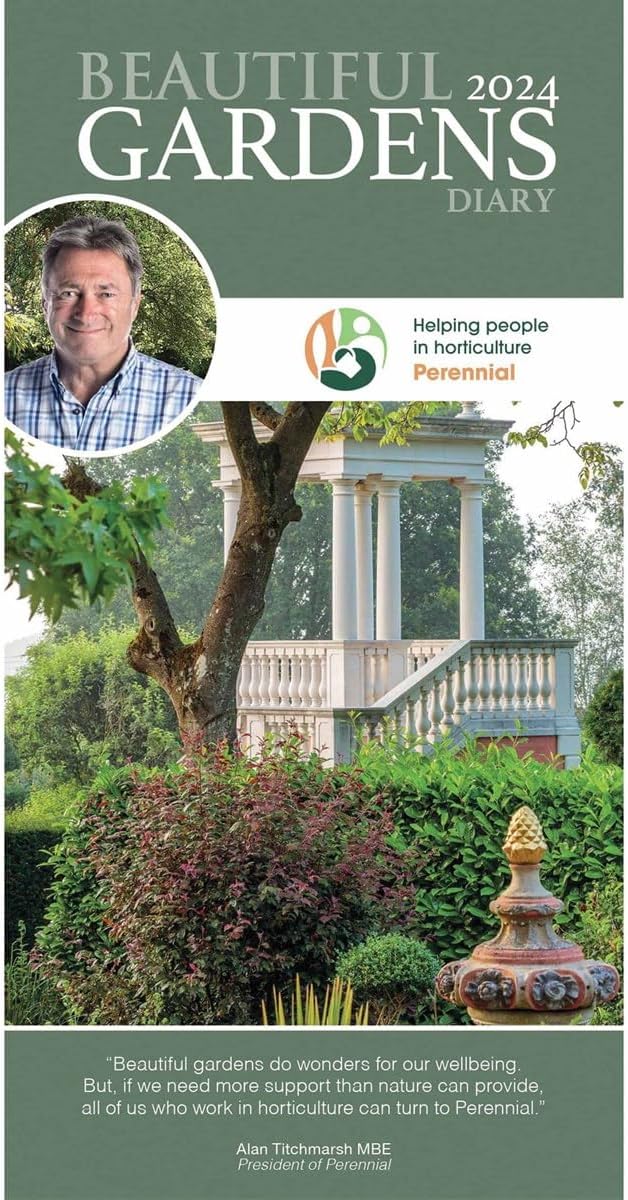 2024 Beautiful Gardens Alan Titchmarsh Slim Diary